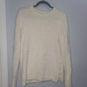 Women's soft, fluffy sweater